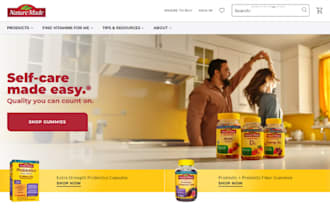 design health supplement shopify store nutrition health and fitness website