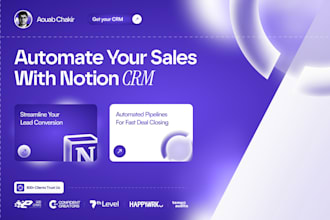 automate your sales process with notion CRM