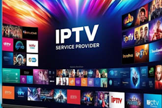 provide m3u playlist subscription iptv credit reseller panel and live channel