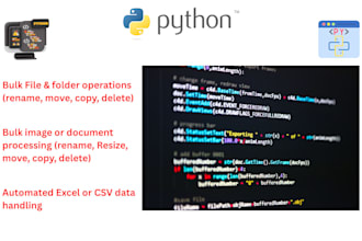 do your bulk desktop tasks by python script, save your time