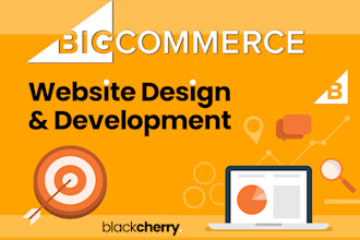 design and develop a professional bigcommerce store
