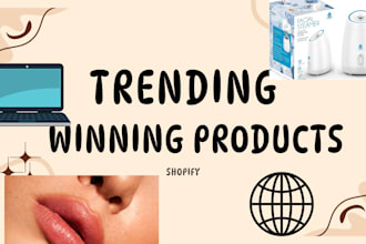 do top trending winning product research and testing for your shopify store