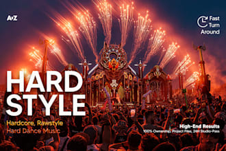 be your ghost producer for hardstyle, rawstyle, hardcore