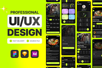 do figma design, figma website UI UX design, and mobile app UI design