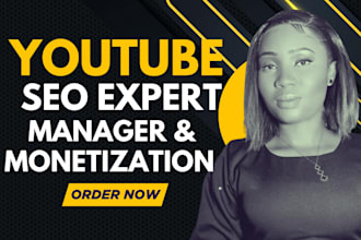 do youtube video SEO optimize ranking, channel manager or monetization
