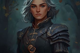do dnd character art, illustration, concept art