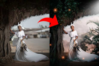 creative photo manipulation and composite art