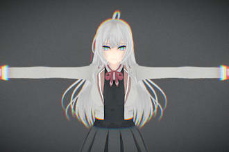 convert 3d model to pmx, mmd to vrm or vrm to pmx, vrchat, sfm model