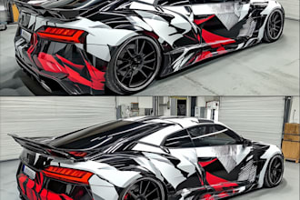 make branding vehicle wrap, car wrap, van wrap, and truck