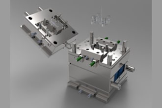 design precision plastic injection molds with full cad support