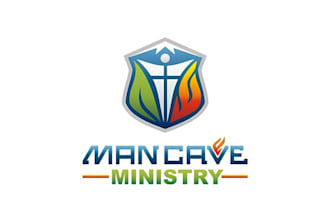 do modern church religious or ministry logo design