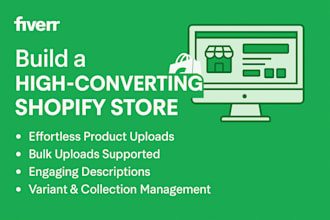build high converting shopify store for passive income website USA UK based