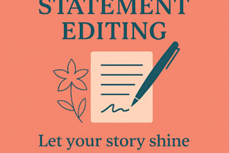edit your personal statement to stand out