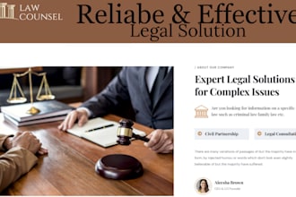 build squarespace law firm website lawyer website attoney website notary website