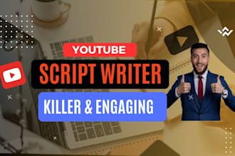 write engaging scripts in storytelling and documentary niche for your channel