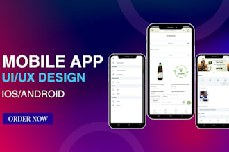 design mobile app ui ux mobile app design figma ui ux for mobile app
