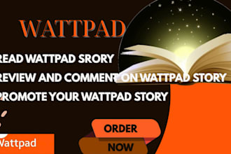 do  genuine wattpad reads, comments and promo to boost your story visibility