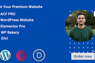 create a dynamic wordpress website using acf, elementor pro and cpt fields