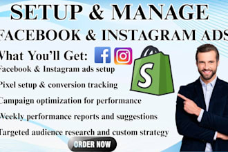 setup targeted facebook and instagram ads to boost your shopify sales
