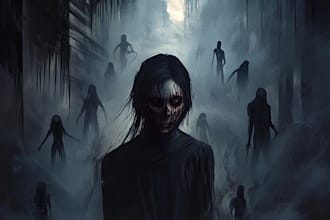 create a dark fantasy character for you