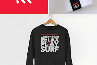 make trendy, custom, graphic and typography t shirt design for your business
