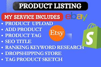 professionally add products, upload product tags,  tag product sketch for store