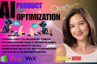 optimized your ecommerce product page using ai for better SEO conversion