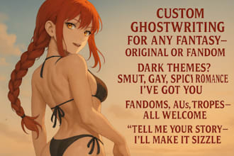 romance ghostwriter nsfw fanfiction erotica anime smut furry gay kinky story
