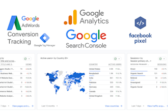 setup google analytics and ads conversion tracking