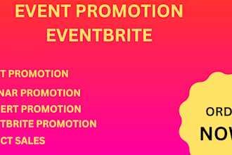 do successful event promotion event setup event marketing eventbrite marketing