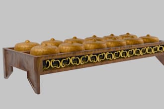 create custom 3d models of traditional culture or props