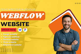 be your webflow expert designer or develop webflow website, figma to webflow