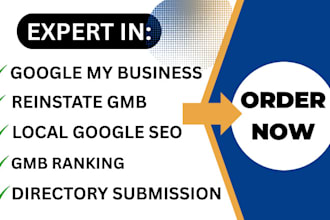 setup google my business directory submission local seo ranking reinstate gmb