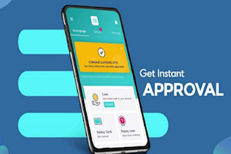 create lending app money app loan app fintech bank app borrow wallet app