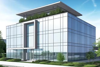 do exterior rendering house design in sketchup lumion commercial building