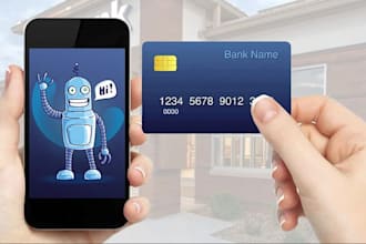 build custom finance bot banking bot loan consultation bot crypto wallet  bot
