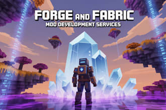 create and port your forge and fabric mod to your desired version