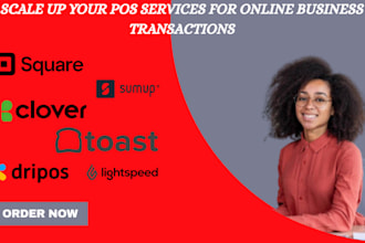 setup, customize your pos system toast pos, square pos, clover, lightspeed