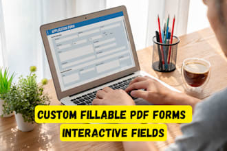 create custom fillable PDF forms with editable and interactive fields