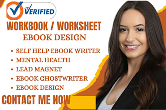 design workbook, journal, worksheet, self help ebook, mental health, lead magnet