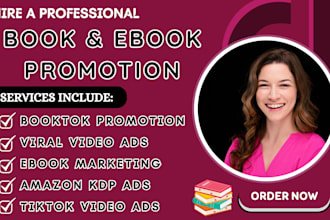 viral booktok promotion book ranking titktok ads amazon kdp ads ebook promotion