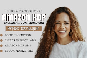 do children book promotion, ebook marketing using amazon kdp ads
