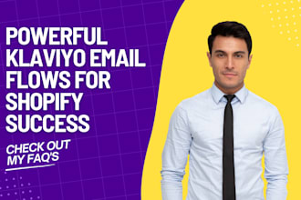 setup klaviyo flows, klaviyo email flows for shopify ecommerce klaviyo marketing