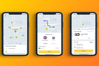 develop taxi app, taxi booking app, uber clone, rideshare app, ola, lyft, turo