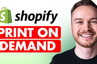 create a profitable shopify print on demand store with printify or printful