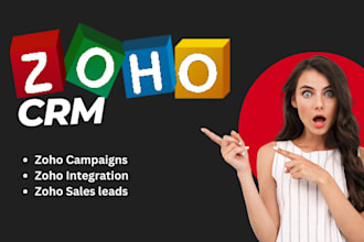 setup zoho campaigns, zoho integration, zoho books, zoho sales leads