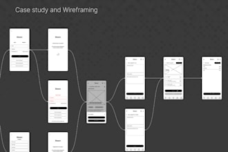 create wireframes and conduct user persona research for your app or website