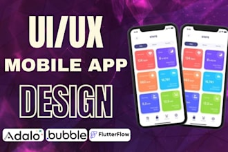 build a functional, stunning mobile app with adalo, bubble, flutterflow