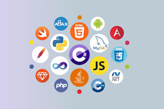 develop professional web app using angular, react, vue, or any framework