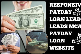generate quality payday loan leads business, mca loan leads payday loan website